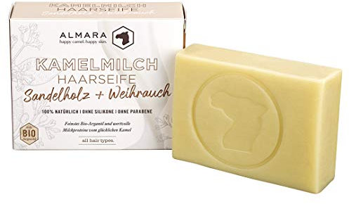 Almara Kamelmilch Haar- und Körperseife Sandelholz & Weihrauch