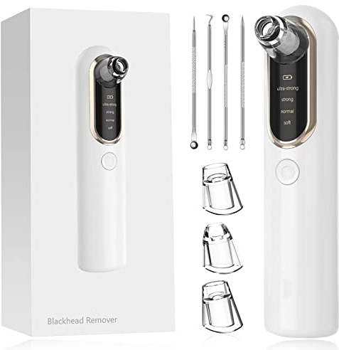 Elektrischer Mitesser-Porenreiniger, Akne-Staubsauger, Poren-Staubsauger, elektrischer Mitesser, Akne, Akne, Staubsauger, Staubsauger-Set, Mitesser-Reiniger
