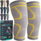 MODVEL 2 rodilleras de compresión para hombres y mujeres, rodilleras para correr, ortopédicas para rotura de menisco, artritis y alivio del malestar articular (M)