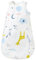 Baby Winter Schlafsack Kinderschlafsack 2.5 Tog Schlafsack aus Baumwolle Verschiedene Größen von der Geburt bis zum Alter von 18 Monaten Ganzjährig Schlafsack (weißesTier, (18-24 Monate))