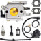ZAMDOE Carburatore Kit per STIHL 038 MS380 MS381 038 AV Super Magnum Motosega, con Bobina di Accensione Candela Tubo del Carburante Filtro del Carburante