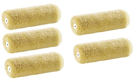 5 Stück Profi Malerrolle Malerwalze Farbrolle Maler Walze Rolle 25cm lang Grünwalzenrolle