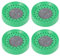 ULTECHNOVO 4pcs Pigeon Coop Outdoor Mattress Outdoor Stuff Thick Mattress Topper Full Bird Eggs Mat Plastic Bird Bowl Bird Breeding Nest Bird Breeding Supply Quail Breeding Nest Pocket Box