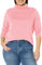 Tommy Hilfiger W2rh0304-8ro-2x Sweater, Rose de mariée, 2X Femme