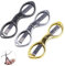 RICHDMI 3 Stück Schere, Stücke Edelstahl Schere, Faltschere Brillenförmige Mini Schere, Für Reisen/Schule/Büro/Basteln/Zuhause/Camping de Schere (3 Farben)