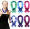 Xuhal Kühlendes Halstuch, Halstuch, kühlendes Bandana, Halskühler, Eiskühler, Schal für Damen, Sommer, Outdoor, Sport, Aktivität, 6 Stück (Glitzer-Himmel)