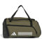 adidas Unisex Essentials 3-Stripes Duffel Bag, Olive strata/White, S