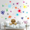Amimagen Wandtattoo 29 bunte Farbspritzer Wandaufkleber – Graffiti Gemälde Spritzer Wandsticker – Kinderzimmer Baby Mädchen Zimmer Kindertagesstätte Kindergarten Spielzimmer Klassenzimmer Wanddeko