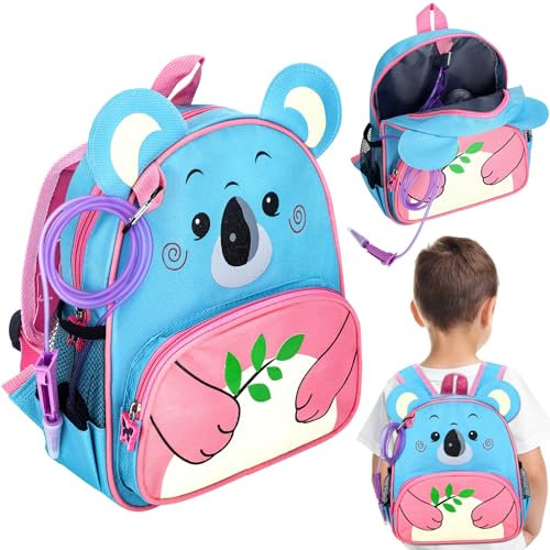 SilTriangle Mochila de tubo de alimentación, tubo G, tubo J, mochila de tubo GJ para bomba de alimentación enteral, accesorios para bebés, no incluye tubo (Koala)