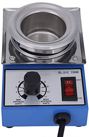 220V 150W Löttopf Löten Entlöten Bad 50mm St 21C 450 Grad Max Werkzeuge Heimwerker Schweißen Löten