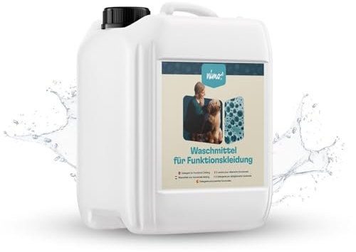 nimo® Waschmittel für Funktionskleidung | ohne Duftstoffe & Farbstoffe | Spezialwaschmittel für Funktionstextilien, GORE-TEX, Sympatex | vegan