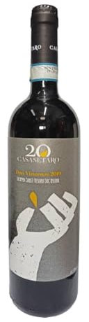 Casa Setaro Don Vincenzo Vesuvio Rosso 2019, Lacryma Christi Riserva DOP, Vino Rosso Campania, Piedirosso e Aglianico, 14% vol, 750 ml
