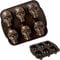 Große Totenkopf-Piraten-Kuchenform, 3D-Totenkopf-Silikon-Kuchenform, DIY Totenkopf-Kuchen-Schokoladenform, Totenkopf-Eiswürfelform, Spukbackform, Kuchenform für Halloween-Dekoration