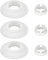 3 Pcs Flush Valve Seal Compatible with Ideal Standard Toilet Cistern, Replacement Flush Valve Seal & Clip for Ideal Standard Armitage Shanks Flush Valves SV01967 (White)