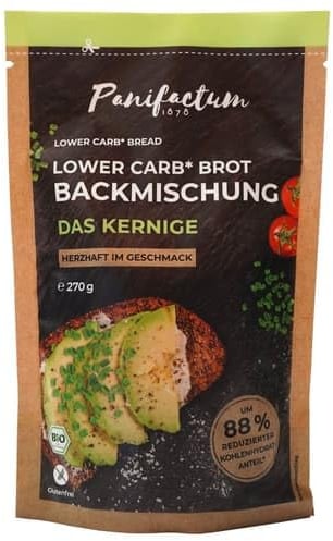 Panifactum BIO Lower Carb Backmischung Das Kernige glutenfrei (0.27 kg)