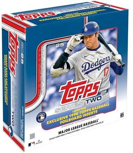2025 Topps Baseball Serie 2 – werksseitig versiegelt – Mega-Box