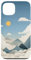 Berg Himmel Wolken Sonne Natur Hülle für iPhone 13