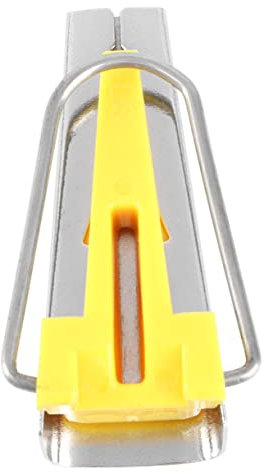 DOITOOL Schrägbandformer Stoff Schrägbandformer Schrägband Für Stoff Nähen Quilten Schrägbandmachen Werkzeuge Gelb