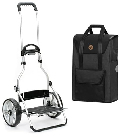 Andersen Royal Shopper Senta Schwarz mit Kugellagerräder