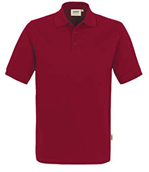 HAKRO Polo-Shirt „Performance“ - 816 - weinrot - Größe: S