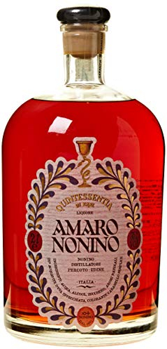 Distillerie Nonino dal 1897, Amaro Nonino Quintessentia Liquore d'erbe nobilitato da Acquavite d'Uva invecchiata in barriques 35° - bottiglia in vetro 2000 ml