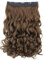 CAISHA 55cm 1 Teilig CLIP IN EXTENSIONS Sophia Haarteil Gewellt Braun C62-1