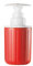 Guzzini Dosasapone Push&Soap Kitchen Active Design, Rosso, 7.2 x h15.7 cm