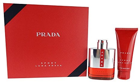 Prada Luna Rossa Sport Eau De Toilette Spray 100Ml Set 2 Piezas 2016