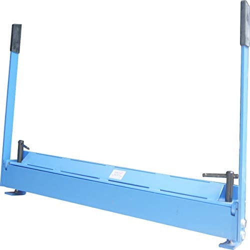 KATSU Manuelle Blechbiegemaschine 1000mm mit Max. 130° Biegewinkel und 1,2mm Faltkapazität Biegemaschine manuelle Blechbearbeitung für Werkstatt Metallbearbeitung