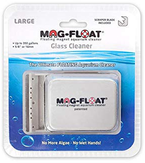 Mag-Float-350 Glas-Aquariumreiniger, groß, mit Metallschaber