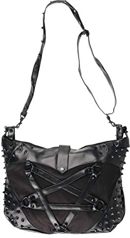 Vixxsin Punk Nieten Gothic Wicca Nugoth Pentagramm Spell Tasche