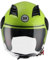 BHR Helmets 804 TOP Motorradhelm Unisex für Erwachsene, Fluo Gelb, XL