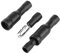 Crimpverbinder, Samfox 50-tlg. Car Male & Female Bullet Socket Crimp-Anschlussdraht-Steckverbinder-Set(Schwarz)