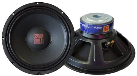 Mr. Dj USA COMDW10 10 Subwoofer Replacement Speaker 8 ohm Woofer DJ PA Home Pro Audio