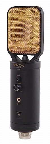 PROEL EIKON CM14USB Professional Condenser Microphone with Gold Capsule and USB and XLR Outputs