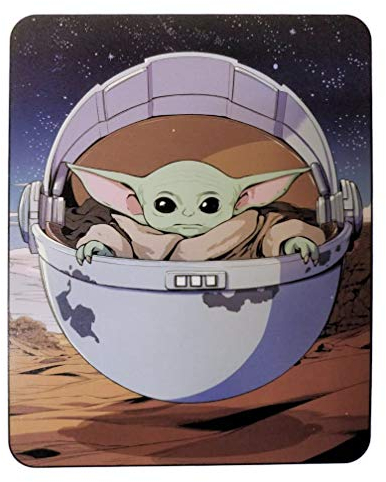 Star Wars The Child Baby Yoda Überwurf, seidig, weich