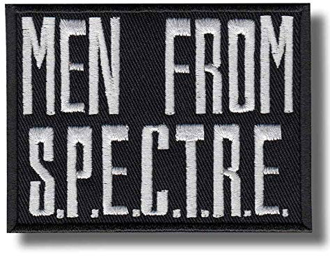 Aufnäher mit Aufschrift Men from Spectre