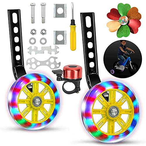 Hilfsräder für Kinder,Stützräder für kinderfahrrad Bike,Kinderfahrrad Stützräder,Fahrrad Stützräder,Stützräder für Kinderfahrrad,Kinder Stützräder (schwarz-B)