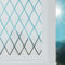 FEOMOS Fensterfolie Gitter Transparent,Milchglasfolie Selbsthaftend Fester,Blickdicht Sichtschutzfolie Statisch Haftend Anti-UV für Zuhause Büro 60x200cm