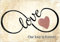 OWN4B Kreuzstich-Set, gestempelt, Our Love is Forever, gedrucktes Muster, 11-fädig, 38,1 x 48 cm, DIY-Stickset (Liebe)