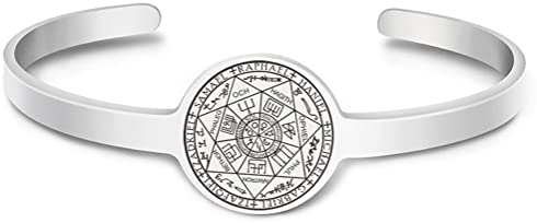 Toveve Erzengel Amulett Armband Edelstahl poliert Armreif verstellbar Religion Thema, Edelstahl, nicht bekannt
