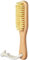 Larbois Nail Brush for Cleaning Fingernails, Wooden Nail Brushes Fingernail Brush for Cleaning Nail Scrub Brush with Hanging Rope (Beechwood)