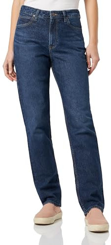 Lee Women's Carol Jeans, Dark Humor, 27W / 31L