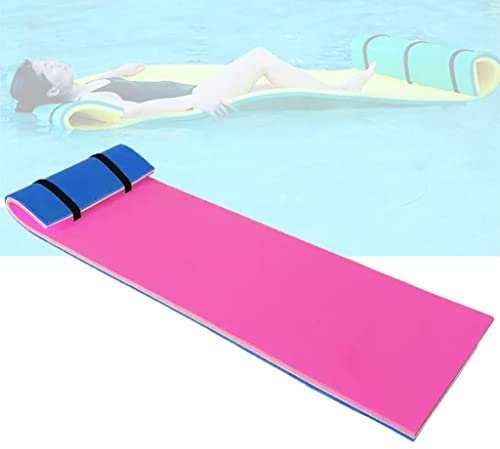 Alfombra Flotante Colchoneta Flotante de Espuma XPE for Piscina de Playa, colchonetas flotantes de Agua for Entretenimiento y relajación, Almacenamiento Plegable (Size : 270x120x3.5cm/106x47x1.4)