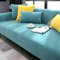 Sofabezug, Non Slip Sofa Cover Couchbezug l Form Sofa Überzug 2 3 4 Sitzer Sofaschoner rutschfest Überzug Sofa Ecksofa Sofaschutz Couchschoner Katze/Hunde(Lake Blue, 70x90cm)