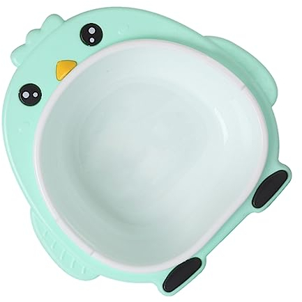 GLEAVI Bañera Portátil Para Bebés De Dibujos Animados Lavabo Ligero y Práctico Para Recién Nacidos Uso Casa y Excursiones Diseño De Pollito