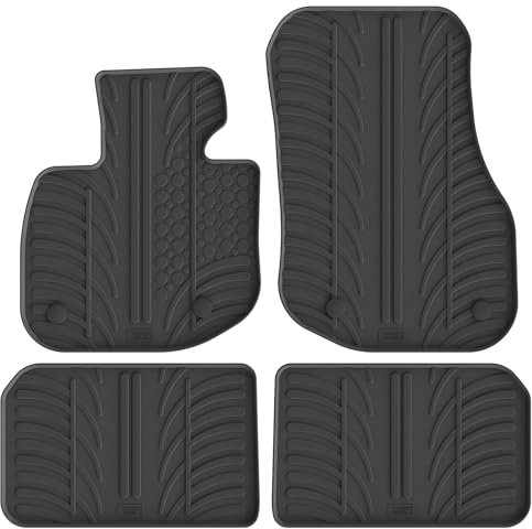Gledring Satz Gummimatten passgenau | kompatibel mit BMW iX1 (U11) 2022- (T-Profil 4-tlg.)