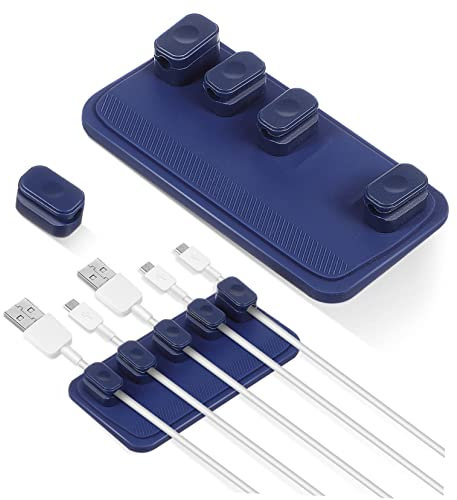 KONTONTY 2 Sätze Drahtfixierer Drahtseil Minidisc-Player und -Recorder Ladekabelhalter schreibtisch kabelhalter kabelhalterung Kabelhalter für Kabel Kabelhalter für Schreibtisch Kieselgel