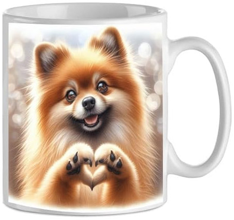 L'idée All Mug Chien Spitz Allemand