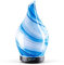 Porseme Essential Oil Diffuser Glass,150ml Scented Oil Diffuser Relaxing Aromatherapy, Quiet Ultrasonic Cool Mist Humidifier 6 Running Hours, Waterless Auto-off Scent Disperser For Home (Blue Ink)